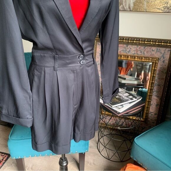 CLUB MONACO BLACK ROMPER - Picture 6 of 15